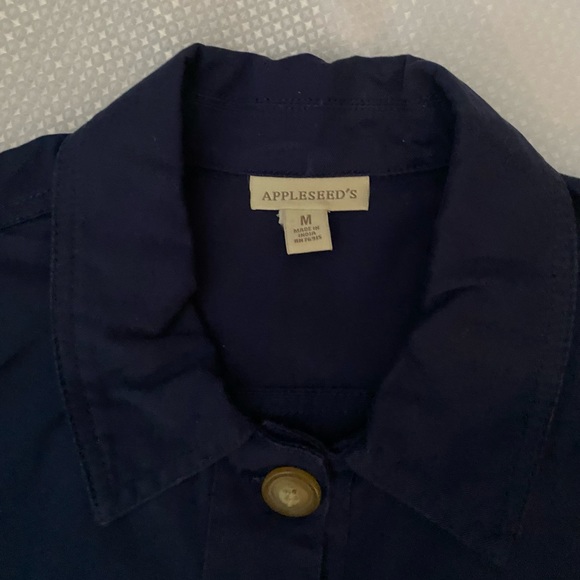 Appleseed’s Women’s spring blazer jacket Classic navy Size M - Picture 13 of 15